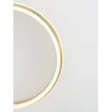 Nova Luce Nova Luce, WILLOW LED Deckenleuchte, Gold 52W Warmweiss 6x60cm 9212914