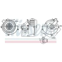 Nissens Innenraumgebläse 87624]