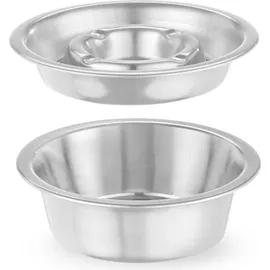 HENDI Aschenbecher mit Aschebehälter, ø140x(H)40mm,