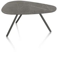 XOOON Minato Couchtisch HPL/Metall - Schwarz