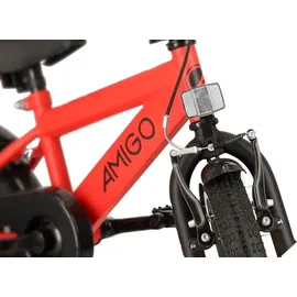AMIGO Speeder 12" RH 21.5 cm rot/schwarz Rücktrittbremse