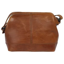 Spikes & Sparrow Umhängetasche »CROSSOVER« echt Leder, braun