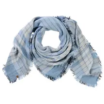CAMEL ACTIVE Schal aus Baumwollmix Hellblau, | Gr.: onesize