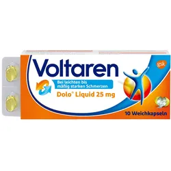 Voltaren Dolo Liquid 25 mg Weichkapseln 10 St