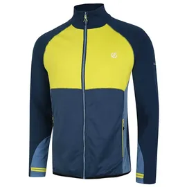 Dare 2b Dare2b Substratum Ii Core Stretch Reißverschlusspullover - Neon Spring / Moonlight Denim - XL