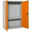 Proregal Stahlschrank AMEGO HxBxT 90x80x40cm | 1x Fachboden Orange-Grau