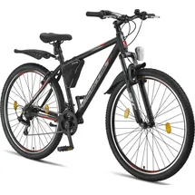 Licorne Bike Guide Premium Mountainbike 26 Zoll RH 0 cm schwarz/rot