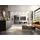 Home Affaire Vitrine BELLOT 106 x 40 x 187 cm Schwarz