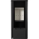 Kaminofen aus Stahl ENYO Ø 150 8 kW - Schwarz