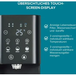 health rise Pure Water Pro schwarz 4,5 Liter