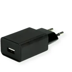 VALUE USB QC3.0 Charger mit Euro-Stecker, 1 Port (Typ-A QC), 18W