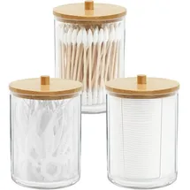 luxuskollektion Acryl-Qtip-Halter Badorganizer Transparent