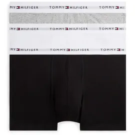 Tommy Hilfiger Trunk Schwarz/Weiß S 3er Pack
