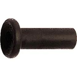 Riegler Verschlussstopfen POM, Stutzen 15 mm, Farbe schwarz