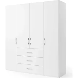 Set One by Musterring Drehtürenschrank Henderson 201 x 223 x 60 cm Weiß