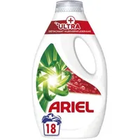 Ariel Flüssigwaschmittel + Ultra-Fleckenentferner 18 Waschgänge