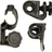 UK Underwater Kinetics UK Helmhalterung Universal a. Kunststoff 3-teilig