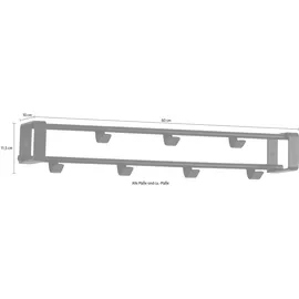 Spinder Wandgarderobe Rex 1 Schwarz