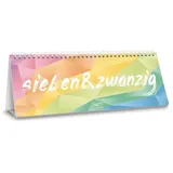 Häfft Rainbow Tischkalender 2027 DIN A5 hoch