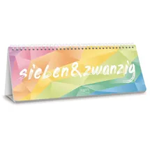 Häfft Rainbow Tischkalender 2027 DIN A5 hoch