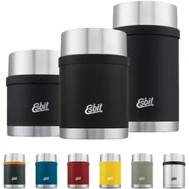 Esbit Thermobehälter Sculptor Isolierbehälter Speise Gefäß Essen Behälter Thermo Farbe: Stone Grey, Größe: 1 L