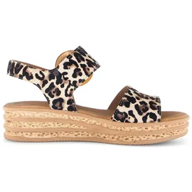 Gabor Plateau-Sandaletten Damen Beige 35