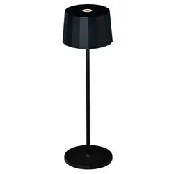Positano LED USB-Tischleuchte schwarz, Farbtemperatur, dimm