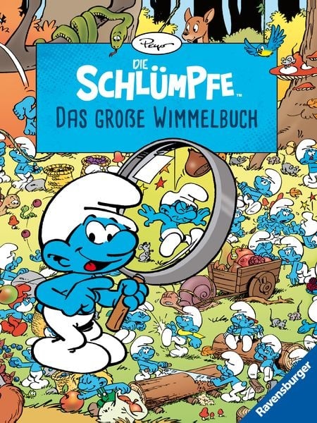 Preisvergleich Produktbild Die Schlümpfe: Das große Wimmelbuch