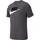 Nike Sportswear T-Shirt Herren dk grey heather/black/white S