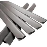 Noor Sichtschutzstreifen 19 x 1,5 cm signalgrau PVC 25 St.