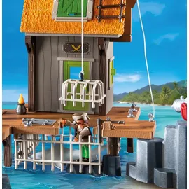 Playmobil Pirates Piratenhafen mit Seeräuber-Gefängnis