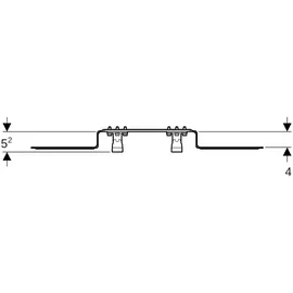 Geberit FlowFit Anschlusswinkel 90Gr 619660001