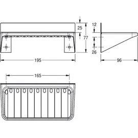 kwc aquarotter gmbh Seifenablage Edelstahl