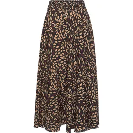 LASCANA Hosenrock Damen Bedruckt Braun 48