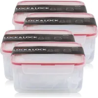 ISi Lock&Lock HPL980CLQ5 Frischhaltedosen 5er Set - Luft &