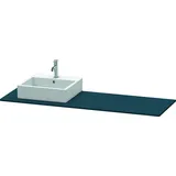 Duravit Konsole XSquare 160x55x1,6cm, m 1 AS, B li, blau s-matt