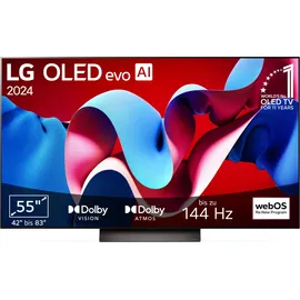 LG OLED55C47LA 55" 4K OLED evo TV C4