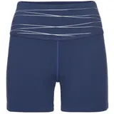 vivance active by lascana Shorts Blau/Silber XS