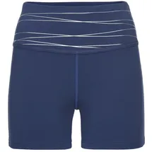 vivance active by lascana Shorts Blau/Silber XS