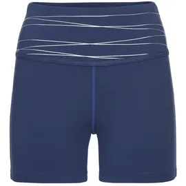 vivance active by lascana Shorts Blau/Silber XS