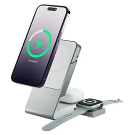 Alogic Matrix+ 3-in-1 Magnetic Charger+Power Bank+AW Puk weiß