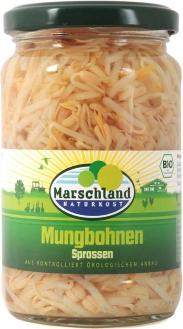 Marschland Mungbohnen Sprossen bio