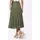 Heine A-Linien-Rock Damen Khaki 42