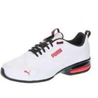 Puma Men Tazon Advance Sl Bold Road Running Shoes, Puma White-Puma Black-For All Time Red, 44 EU