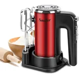 Sonifer Handrührgerät Elektrischer 400 Watt Handmixer Edelstahl 5 Geschwindigkei