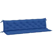 vidaXL Bankauflage 200 x 50 x 7 cm blau 2 St.