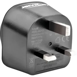 Ansmann Reisestecker / Adapter EU to UK mit Schutzleiter