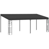 vidaXL Wand-Pavillon 6 x 3,5 m Anthrazit