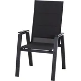 Siena Garden Milano Stapelsessel 59,5 x 69 x 105 cm anthrazit
