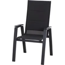 Siena Garden Milano Stapelsessel 59,5 x 69 x 105 cm anthrazit